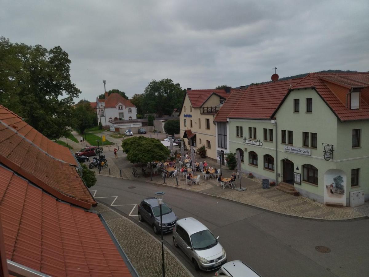 Schmal & Hoch - Willkommen Im Schmalsten Haus Von Bad Frankenhausen Exteriör bild